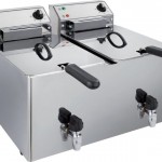 Friggitrice elettrica da banco – ME-FR10+10T