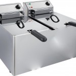 Friggitrice elettrica da banco – ME-F8+8M